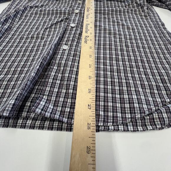 J Crew Shirt Mens Small Plaid Slim Fit Long Sleeve Button Down Casual - Picture 7 of 8